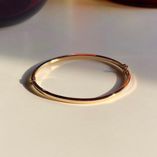 Gold Bangle Bracelet