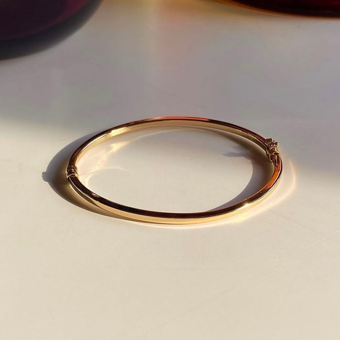 Gold Bangle Bracelet