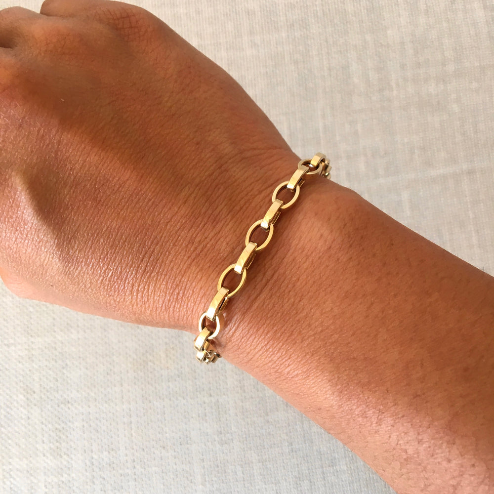 Ibiza Gold Chain Bracelet