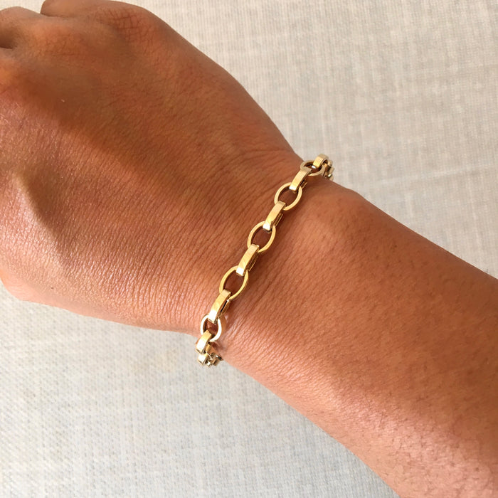 Ibiza Gold Chain Bracelet