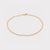 lala gold tennis bracelet with white cz diamonds