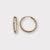 Goldbox Amsterdam Earrings Coco Gold Hoop Earrings