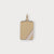 Goldbox Amsterdam Pendant Double-Faced Dog Tag Pendant