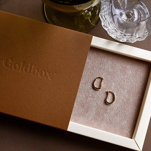 Goldbox Amsterdam Earrings Judian Gold Hoops