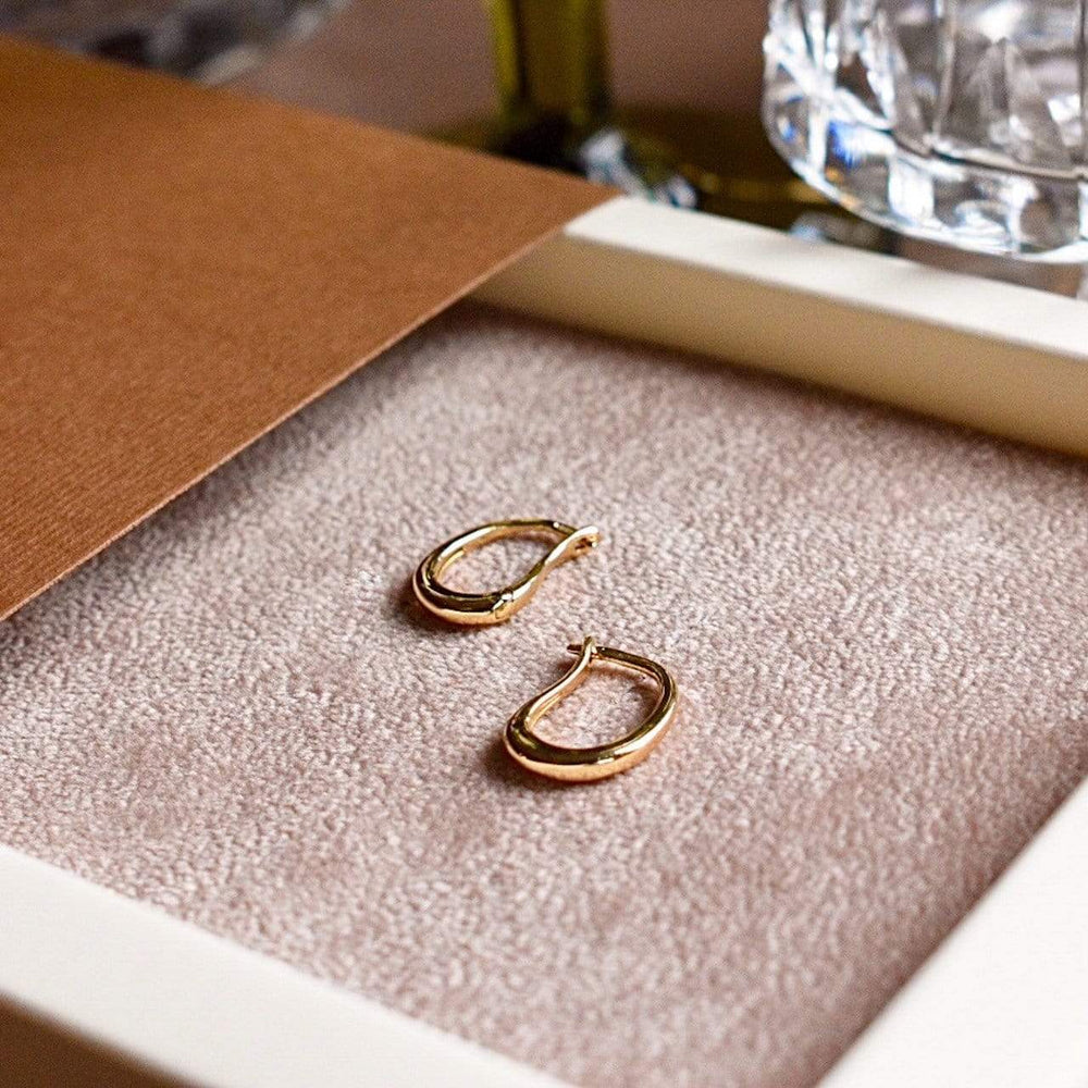 Goldbox Amsterdam Earrings Judian Gold Hoops