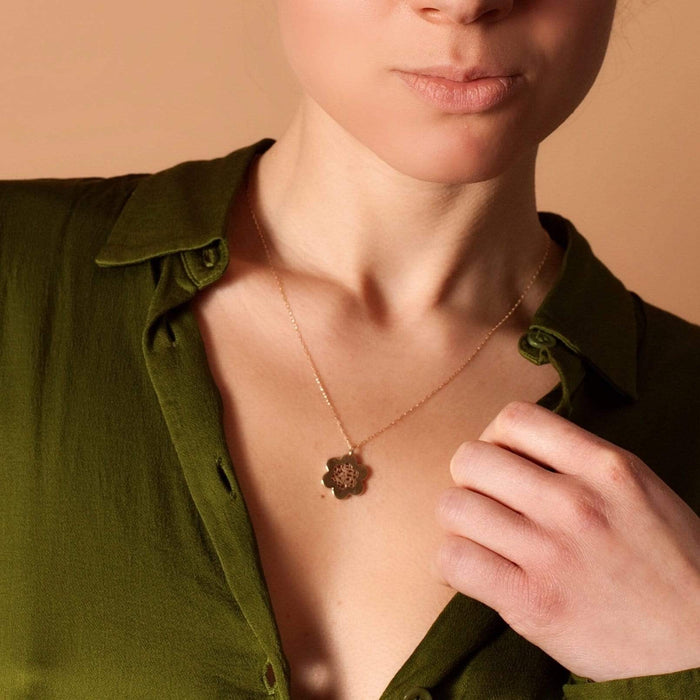 Goldbox Amsterdam Pendant Lucky Clover Pendant