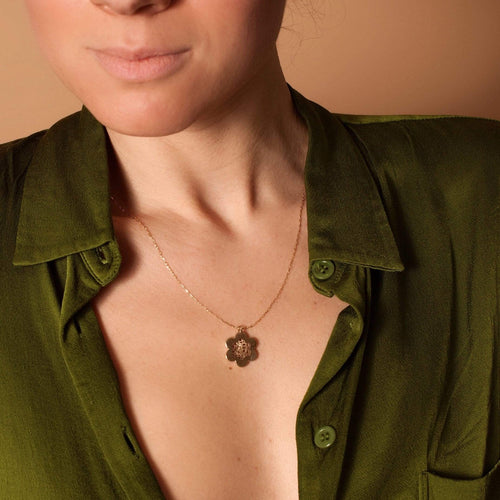 Goldbox Amsterdam Pendant Lucky Clover Pendant