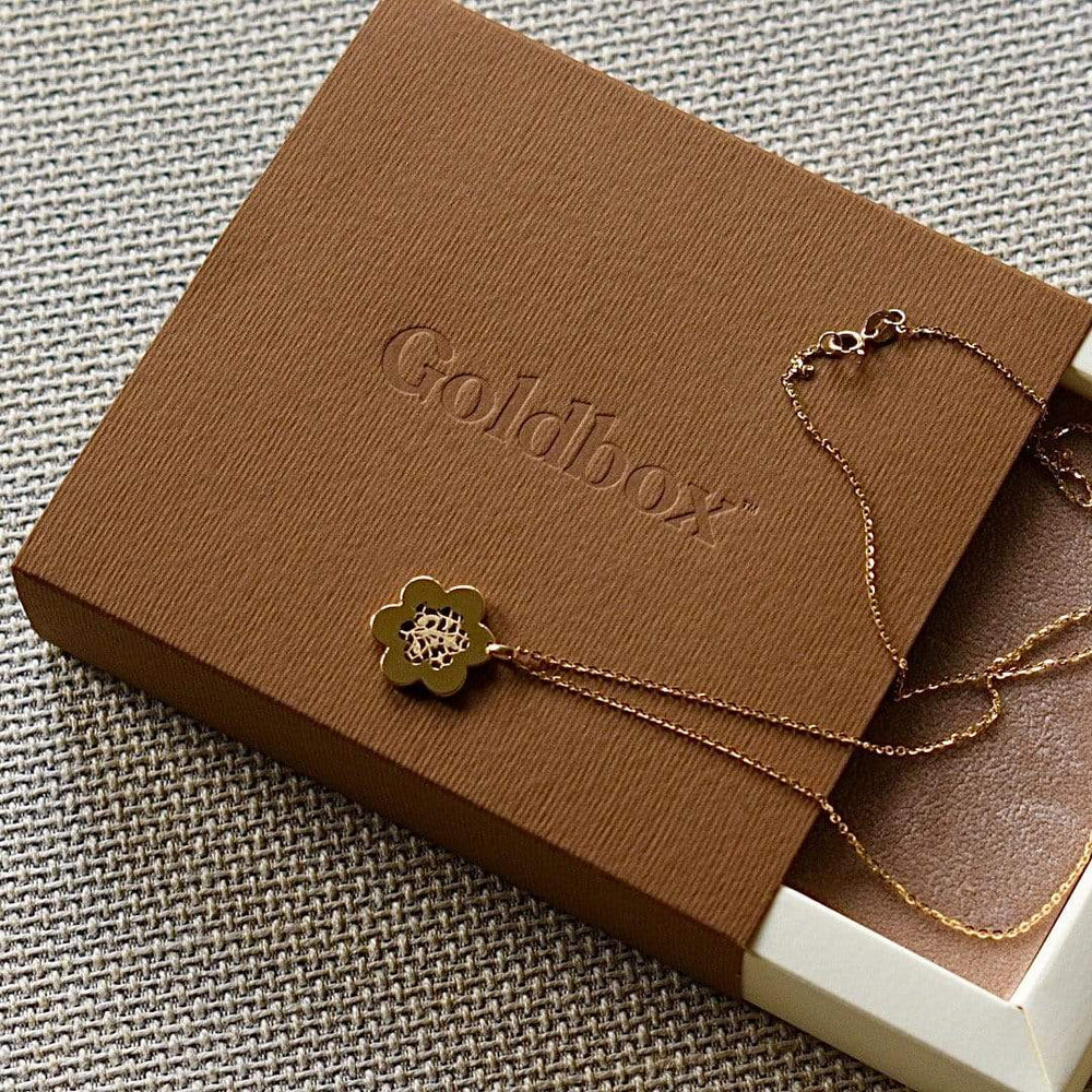 Goldbox Amsterdam Pendant Lucky Clover Pendant