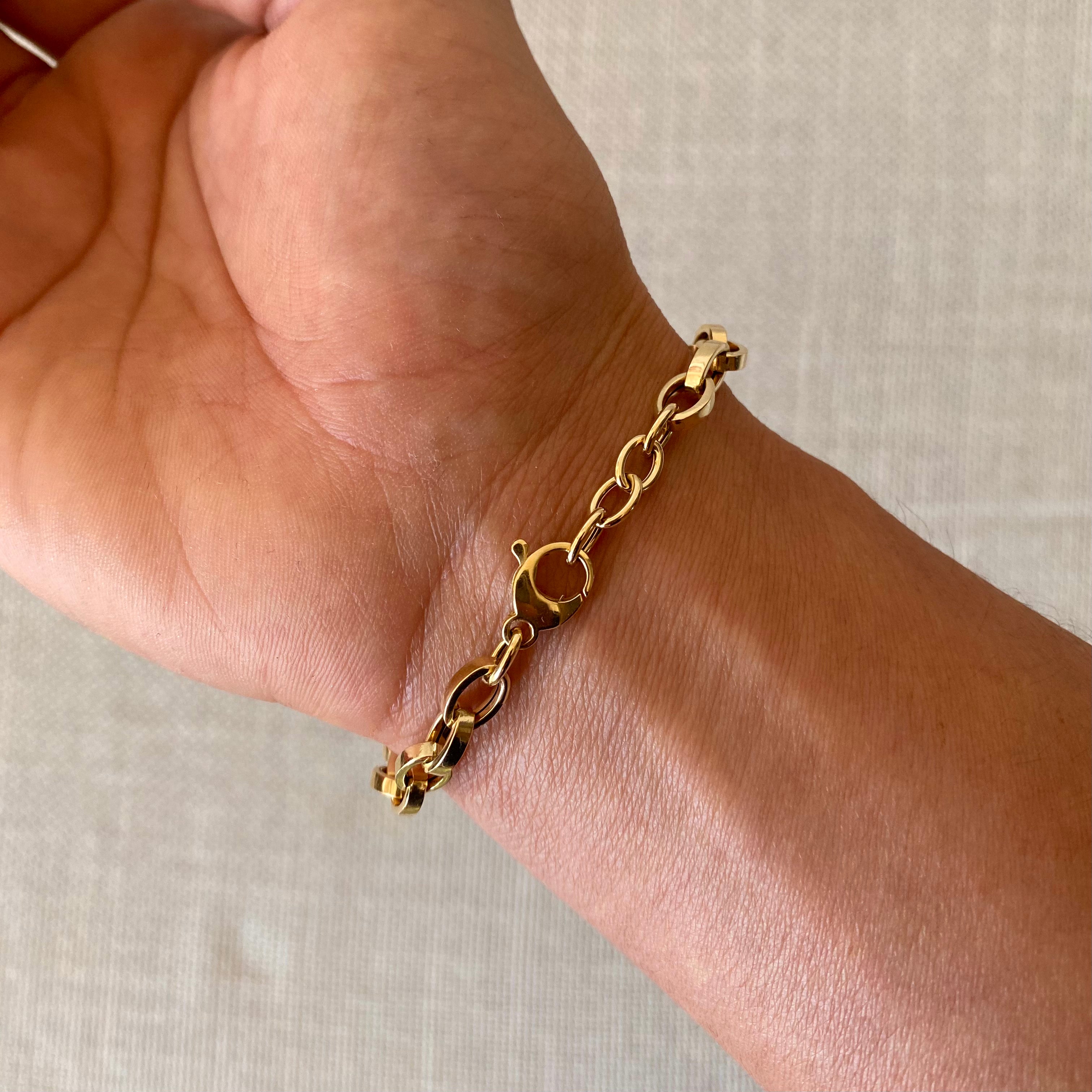 Ibiza Gold Chain Bracelet
