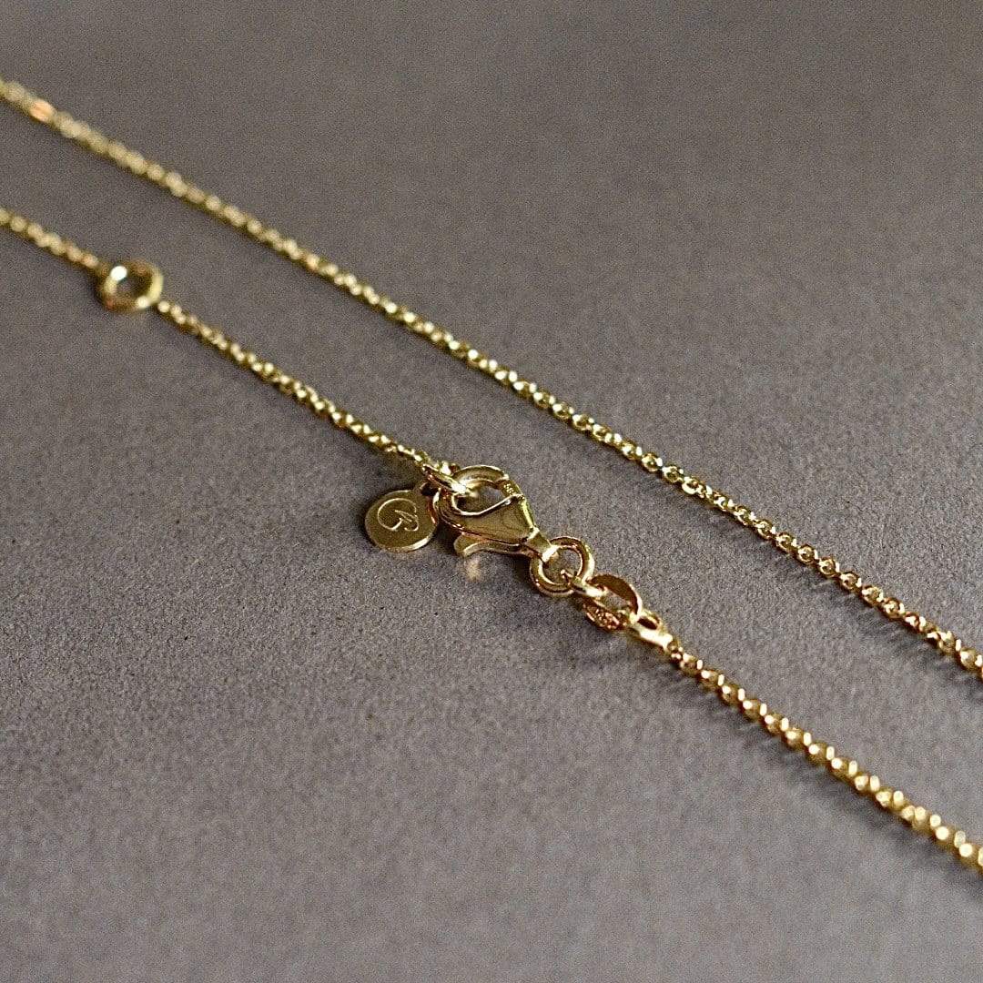 Goldbox Amsterdam Necklace Amethyst/Garnet Gemstone Necklace