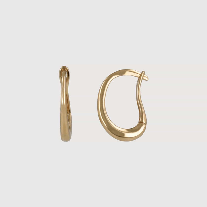 Goldbox Amsterdam Earrings Judian Gold Hoops