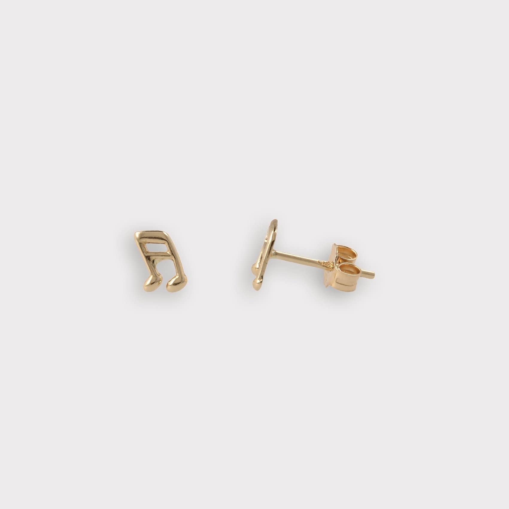 Goldbox Amsterdam Earrings Musical Stud Earrings